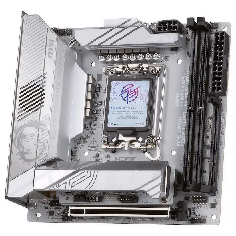 Montaje Placa Base MSI MPG Z890I EDGE TI WIFI Gaming PC Algete Montaje Placa Base MSI MPG Z890I EDGE TI WIFI Gaming PC Algete